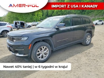 Jeep Grand Cherokee IV 2021 Jeep Grand Cherokee 2021 L LIMITED 3.6 3.6 Benzyna 293KM