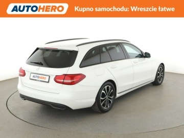 Mercedes Klasa C W205 Kombi 200 184KM 2017 Mercedes C 200 automat full LED półskóra grzane, zdjęcie 6