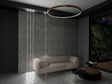 CZARNY KLOSZ DOUBLE LED 2M DUAL SILEDA DILEDA SUBLI ZATI GEMI