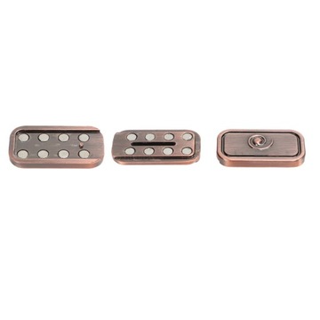 EDC ZABAWKA MAGNETYCZNY SUWAK ADHD Magnetyczny suwak zabawka Metal dorosły