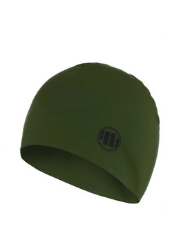 Pit Bull Czapka Jesień / Zima Small Logo Olive/Black