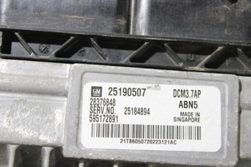 JEDNOTKA MOTORU OPEL ANTARA 2.2CDTI