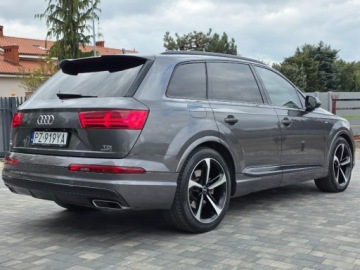 Audi Q7 II SUV 3.0 TDI 272KM 2018 Audi Q7 3.0 282PS 3xS-Line 7 Foteli Salon Polska Piekna Gwarancja 3.0, zdjęcie 5