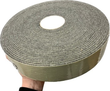 Filc samoprzylepny 30x7mm taśma akustyczna filcowa wygłuszająca 10 mb