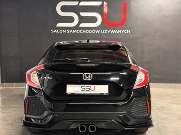 Honda Civic X Hatchback 5d 1.5 VTEC Turbo 182KM 2017 Honda Civic 1.5 T 182 KM Sport CarPlay Kamera Full Led Nawigacja PDC SSU, zdjęcie 12