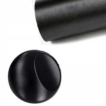 ФОЛЬГА АЛЮМИНИЕВАЯ ЧЕРНАЯ МАТОВАЯ 152x50см HQ