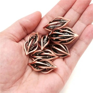 НАБОР ИЗ 7 МЕТАЛЛИЧЕСКИХ РПГ-КУБИКОВ MYSTERIUM COPPER