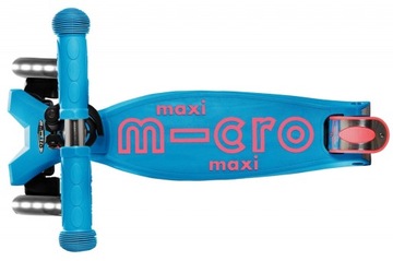 MAXI MICRO DELUXE LED AQUA Scooter