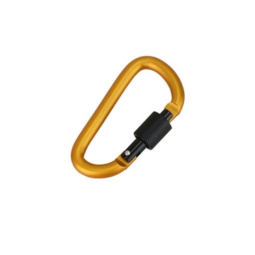 КАРАБИН SHAKEL АЛЮМИНИЕВЫЙ КАРАБИН ОРАНЖЕВЫЙ