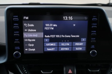 Toyota C-HR I Crossover Facelifting 1.8 Hybrid 122KM 2020 Toyota C-HR 1.8 Hybrid, Salon Polska, zdjęcie 12