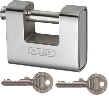 ABUS TRZPIENIOWA 723/80 DO AUTOMATÓW KRAT BRAM WÓZKÓW POJEMNIKÓW 2 KLUCZE