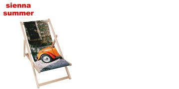 Складной садовый пляжный шезлонг Relax от польского производителя деревянных шезлонгов MIX Deckchairs