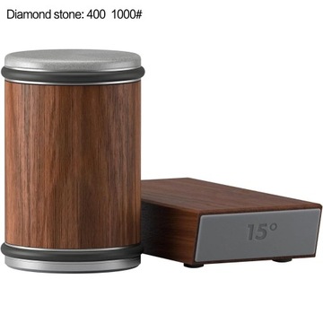 Rolling Knife Sharpener 15 and 20 Degrees Magnetic Knife Holder Diamond Sha