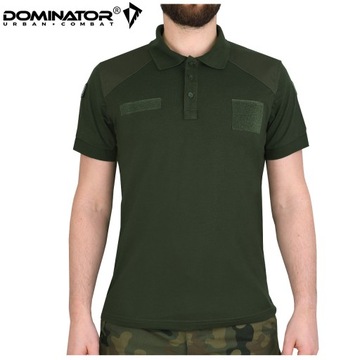 KOSZULKA POLO MĘSKA WOJSKOWA wzorowana na WZ. 304A/MON DOMINATOR Olive M