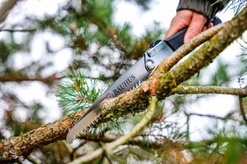 ПИЛА гандбольная складная ДЛЯ ДЕРЕВА нож с 50 зубьями ВЕТКИ ПЕНОПЛАСТИНА