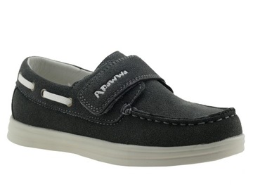 МОКАСИНЫ ДЛЯ МАЛЬЧИКОВ, ДЕТСКАЯ ТОРЖЕСТВЕННАЯ ОБУВЬ, ОБУВЬ ДЛЯ ПРИСОЕДИНЕНИЯ, СЕРЫЕ ТАПОЧКИ 32