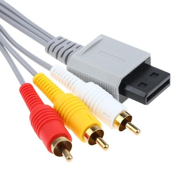 Компонентный аудио-видео AV-кабель RCA, вилка шнура для