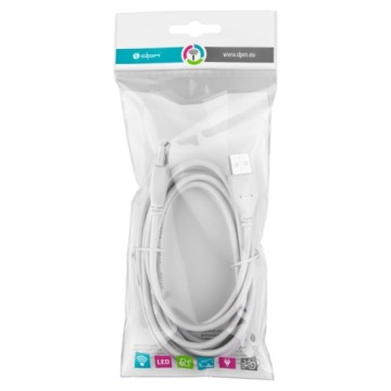 Кабель USB 2.0, А, 3 м