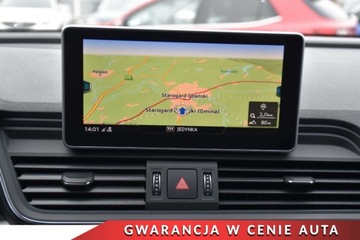 Audi Q5 II SUV 2.0 TFSI 252KM 2017 Audi Q5 Czarna-Pol-Skora NaviKamera Asystenty Full-Led-Matrix Klimatronic, zdjęcie 19