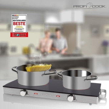 ЭЛЕКТРИЧЕСКАЯ КЕРАМИЧЕСКАЯ ПЛИТА PROFICOO, 2 КОНСТРУКЦИИ