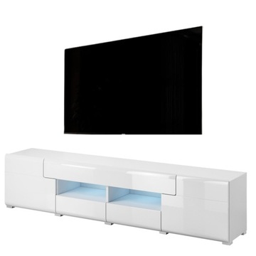 Szafka RTV pod telewizor komoda TV z wnęką 200 cm
