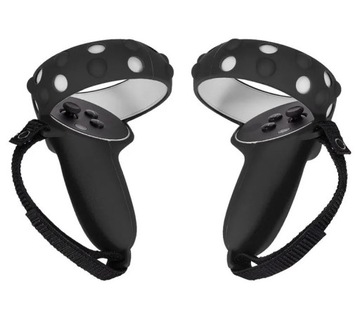 Прочные чехлы для контроллеров Oculus Quest 2 Black Set - 2 шт.