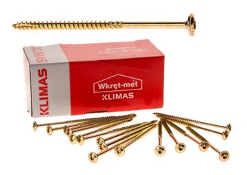WKRĘTY CIESIELSKIE 8x80 TORX ŁEB TALERZOWY 50szt