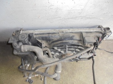 BMW 3 E46 1.8 2.0 CHLADIČ VODY MOTORU KLIMATIZACE KOMPLET VENTILÁTOR