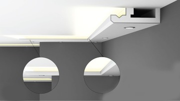 podwieszany sufit, halogen led , zabudowa sufitu