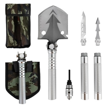 Wielofunkcyjna saperka survivalowa multitool 18w1