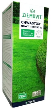Chwastox Trio 390 SL 250ml chwasty w trawniku