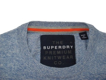 SUPERDRY Sweter Męski KASZMIR NOWY Model r M