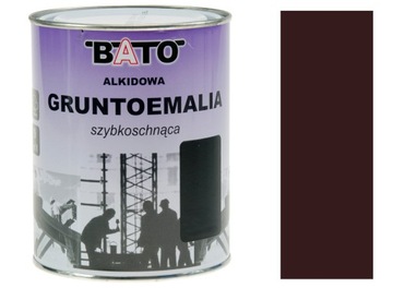 GRUNTOEMALIA SZYBKOSCHNĄCA BRĄZOWA RAL 8017 0,8L