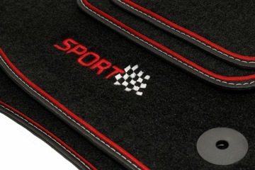 Dywaniki welurowe SPORT do Seat Ibiza III / IV / V