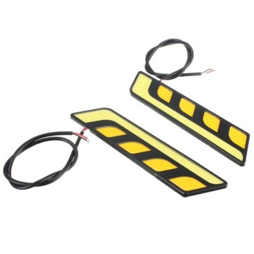 ŚWIATŁA DRL COB LED 20W dzienne + kierunkowskaz