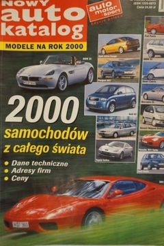 SAMOCHODY ŚWIATA 2000 NOWY AUTO KATALOG