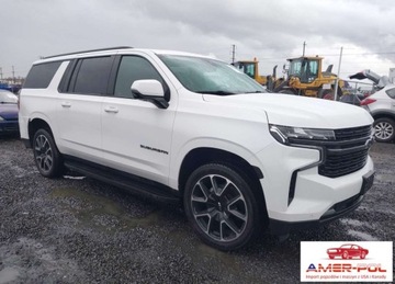Chevrolet Suburban GMT900 2021 Chevrolet Suburban 2021r., 4WD RST, 5.3L, od ubezpieczalni 5.3 Benzyna