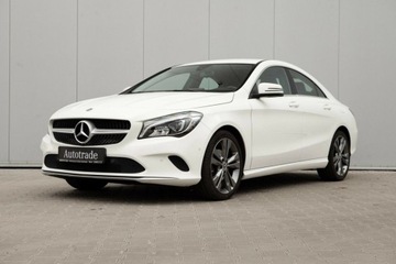 Mercedes CLA C117 Coupe Facelifting 1.6 180 122KM 2017 Mercedes-Benz CLA CLA 180 7-G DCT Progressive Salon Polska Autotrade Mer