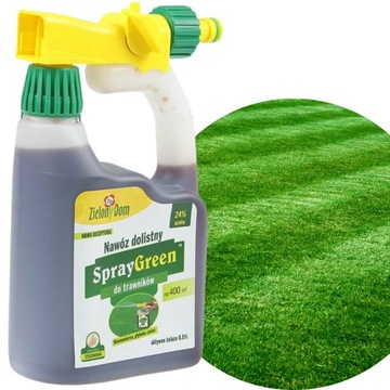 SKUTECZNY NAWÓZ SPRAY GREEN DO TRAWNIKÓW TRAWY KONEWKA dolistny 950ml
