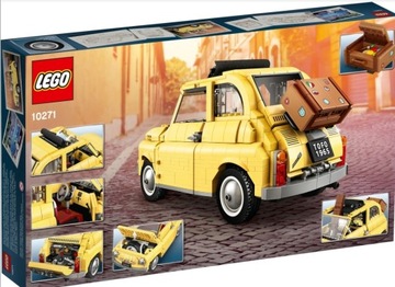 LEGO #10271 FIAT 500 - машина на фоне знаменитого римского Колизея *НОВИНКА*