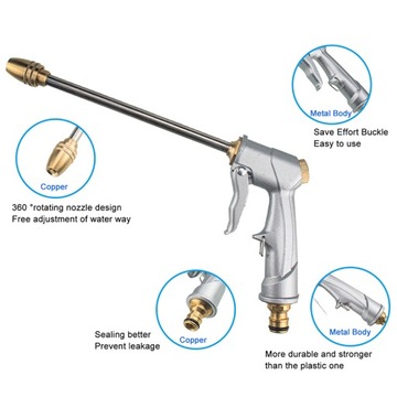 для полива сада, разбрызгиватель с розовой насадкой