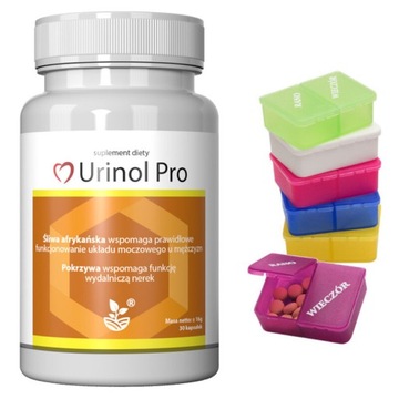 URINOL PRO Wsparcie układu moczowego PROSTATA 30 kaps. + GRATIS