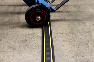 Напольное кабельное покрытие, планка для кабельного пандуса, 9 м