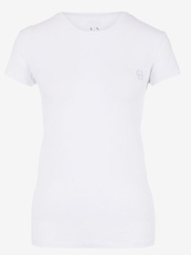Armani Exchange t-shirt 8NYT74 Y8C7Z 1100 biały M