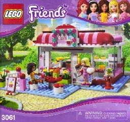 LEGO Friends Instrukcja 3061 City Park Café