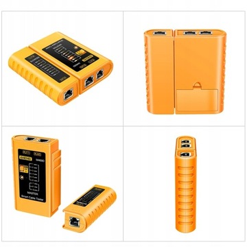 Тестер сетевого кабеля для линий RJ11 RJ45