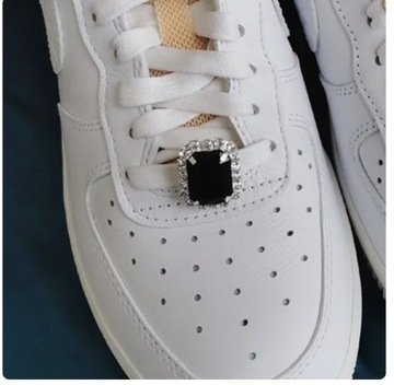 Симпатичные декоративные зажимы для обуви из камня и металла для женщин и мужчин