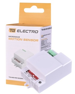 Микроволновой радарный датчик MINI LED датчик движения