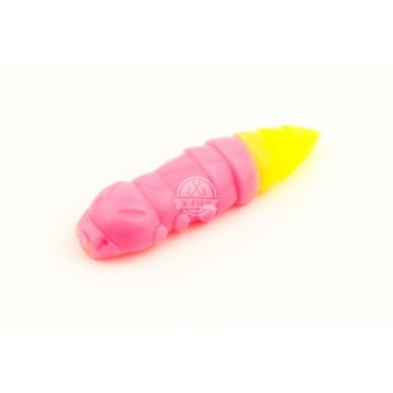 FishUP Pupa 1,5″ 133 Bubble Gum/Hot Chartreuse