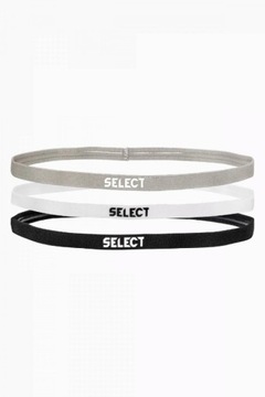 OPASKI NA GŁOWĘ DO BIEGANIA SELECT 3 SZT. 650021